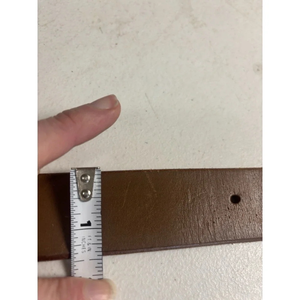Midway USA Leather Belt Brown Size 50  Dress Casual Classic